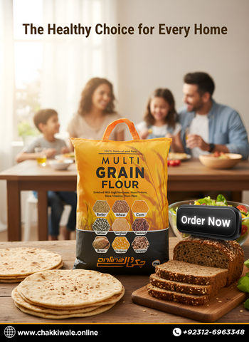Chakkiwale Online Multigrain Flour - 8kg